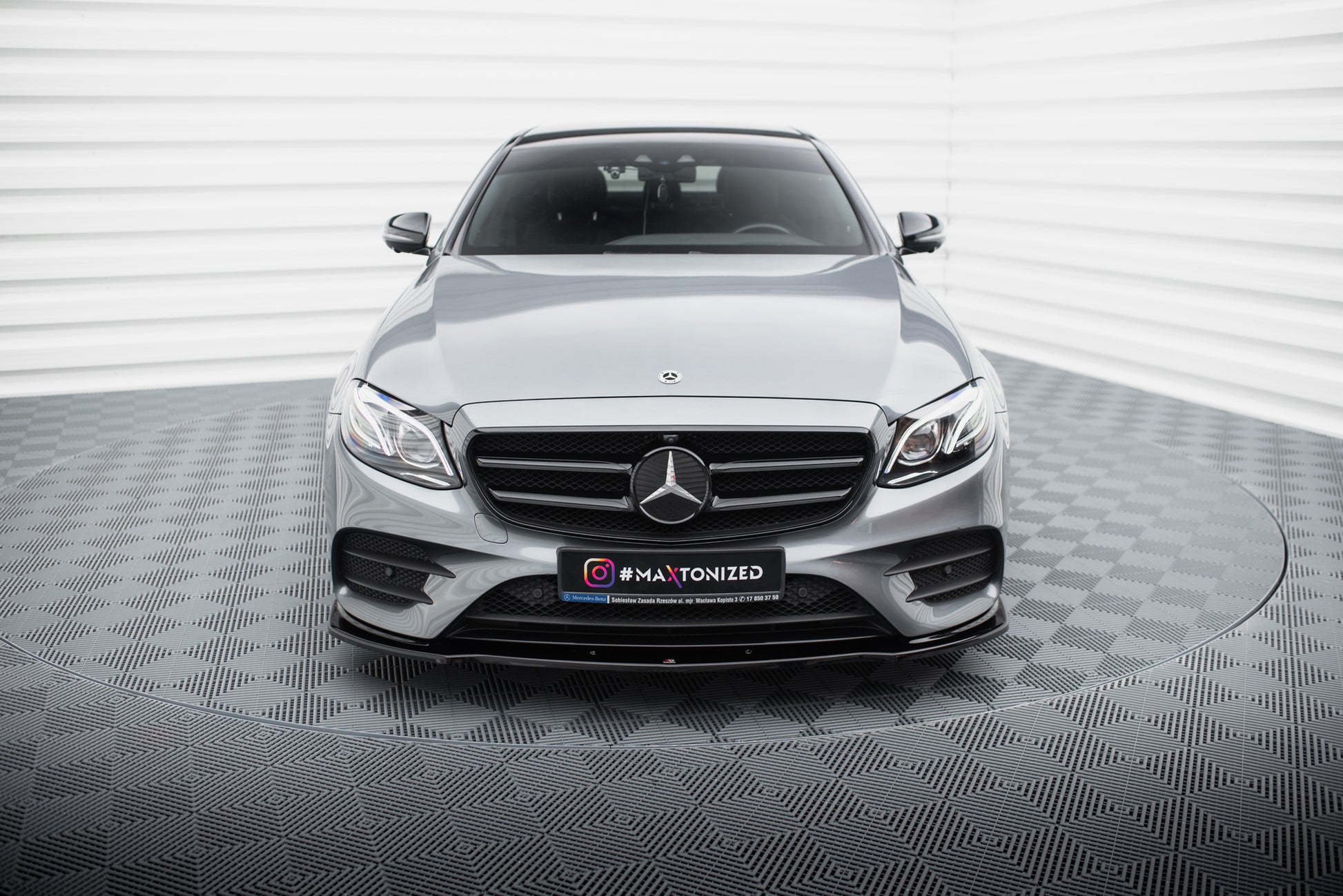 Front Splitter Mercedes-Benz E43 AMG / AMG-Line Sedan / Estate  W213 / S213