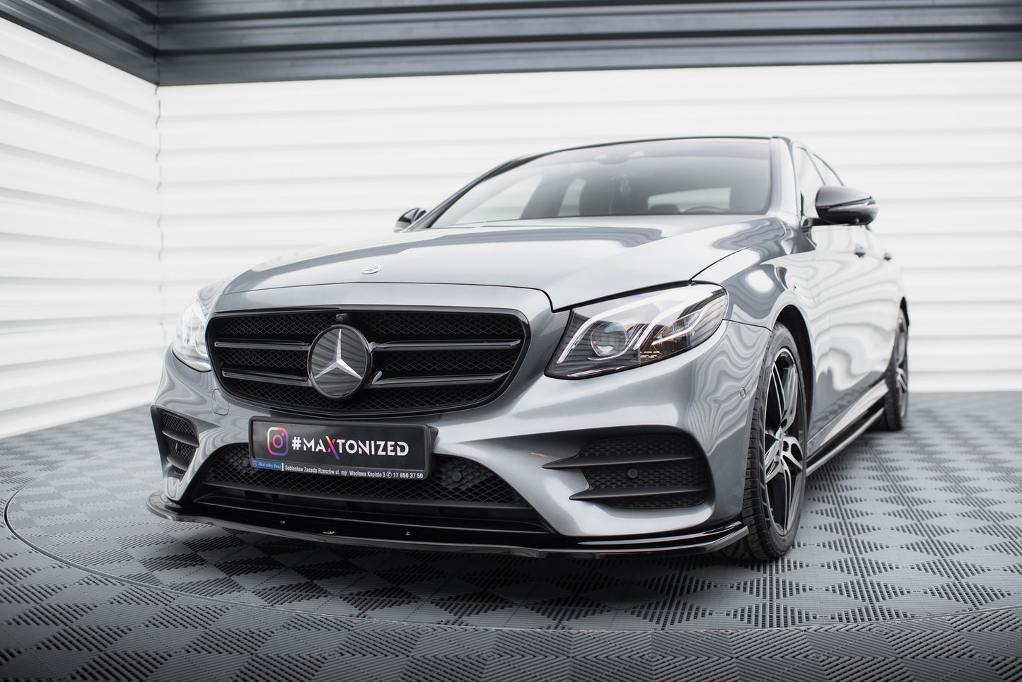 Front Splitter Mercedes-Benz E43 AMG / AMG-Line Sedan / Estate  W213 / S213