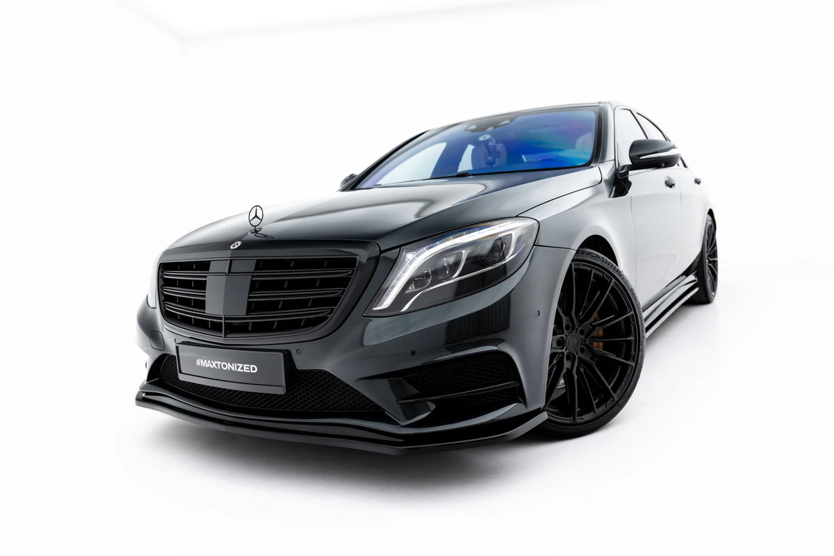 FRONT SPLITTER V.1 MERCEDES-BENZ S-CLASS AMG-LINE W222