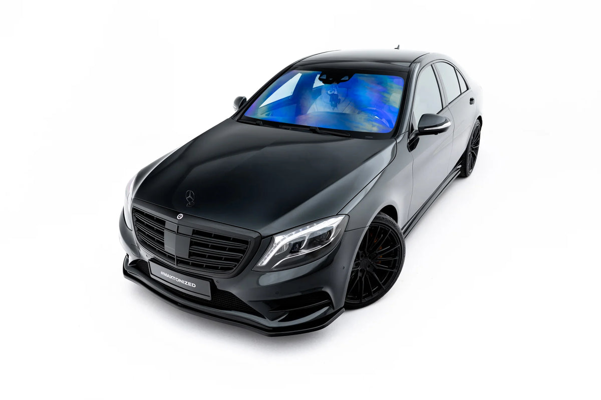 FRONT SPLITTER V.1 MERCEDES-BENZ S-CLASS AMG-LINE W222