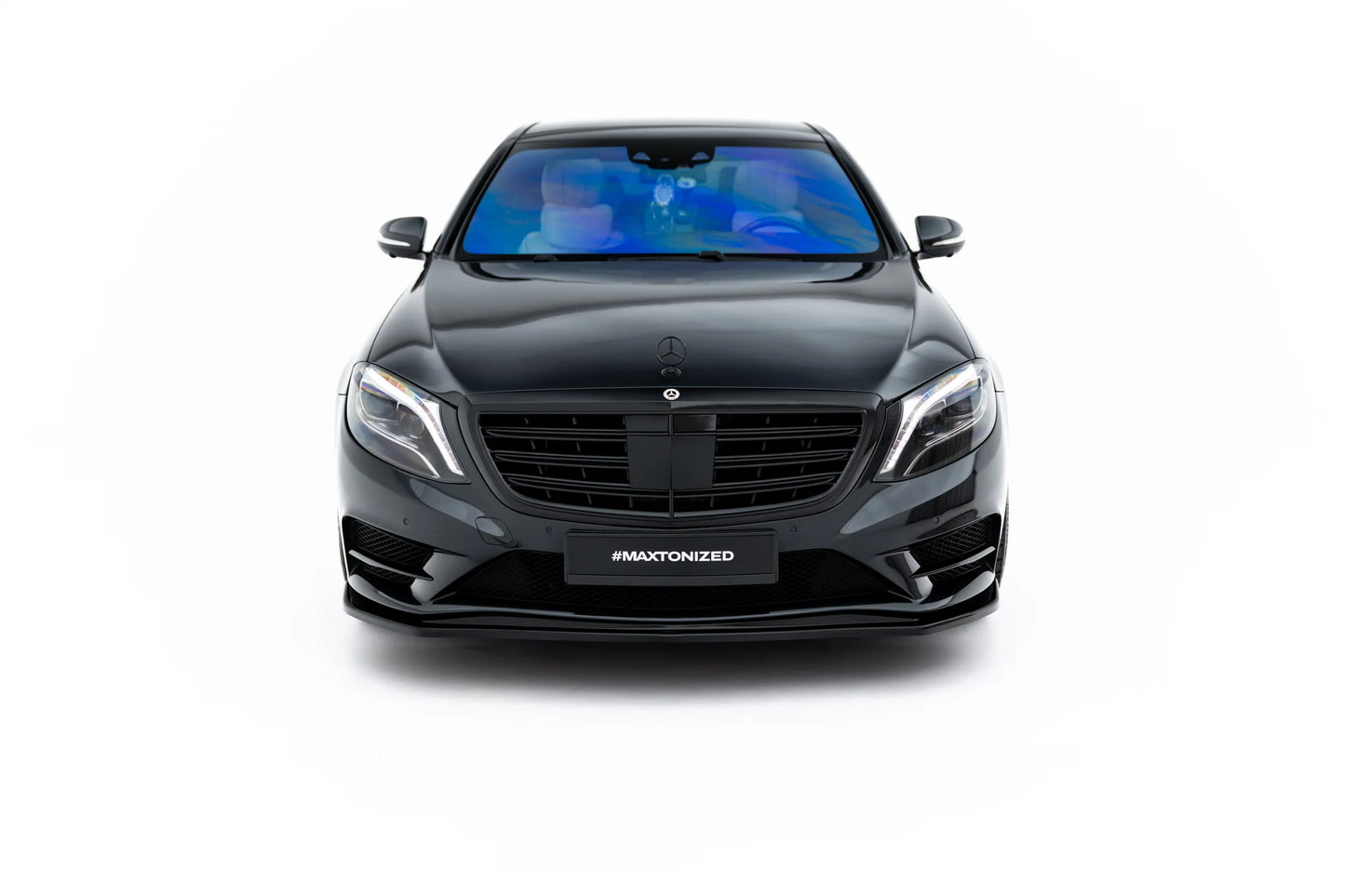 FRONT SPLITTER V.1 MERCEDES-BENZ S-CLASS AMG-LINE W222