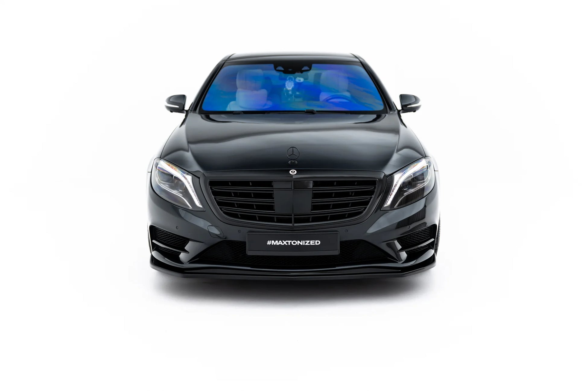 FRONT SPLITTER V.1 MERCEDES-BENZ S-CLASS AMG-LINE W222