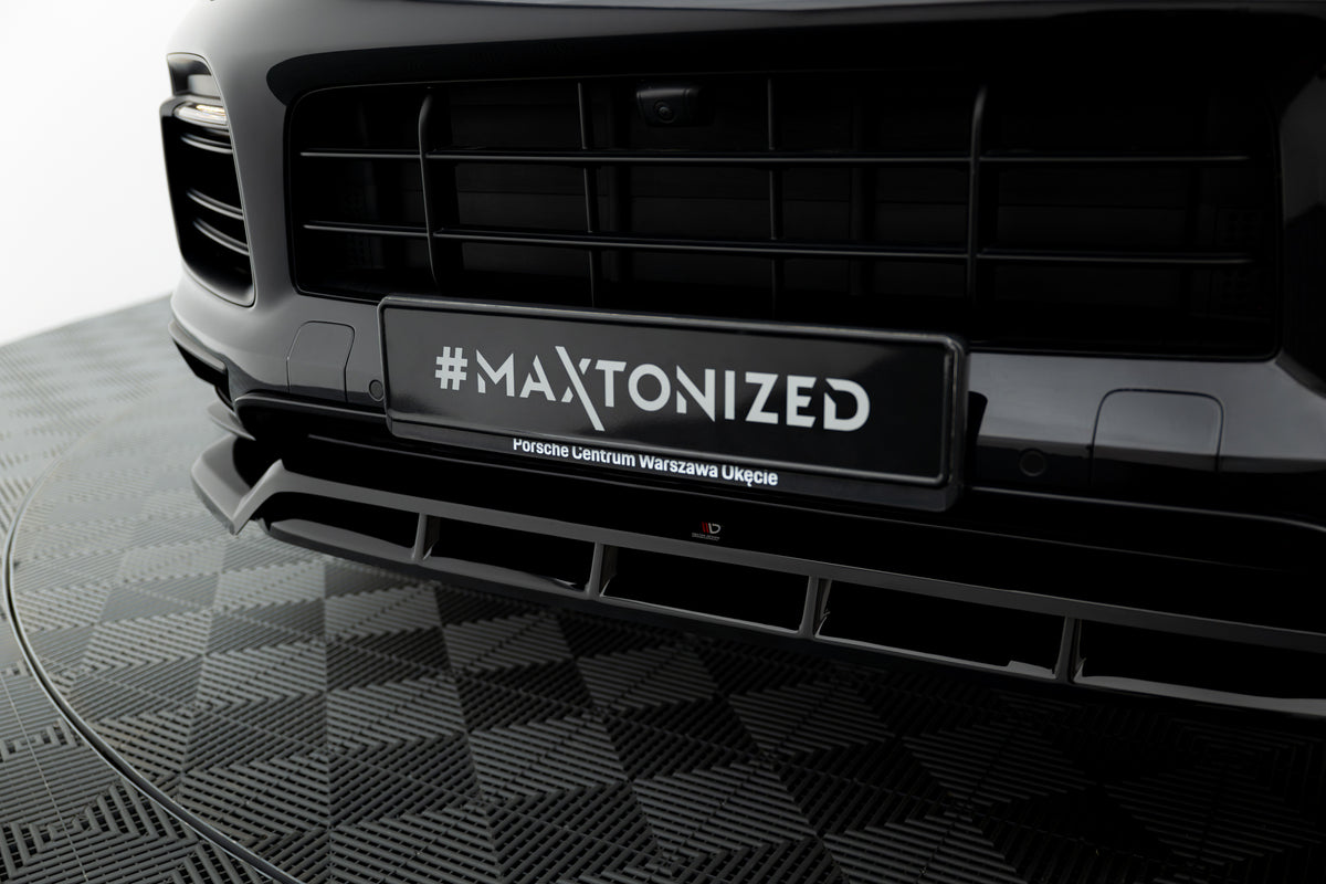 Front Splitter Porsche Cayenne Sport Design SUV / Coupe Mk3