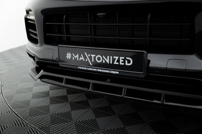 Front Splitter Porsche Cayenne Sport Design SUV / Coupe Mk3