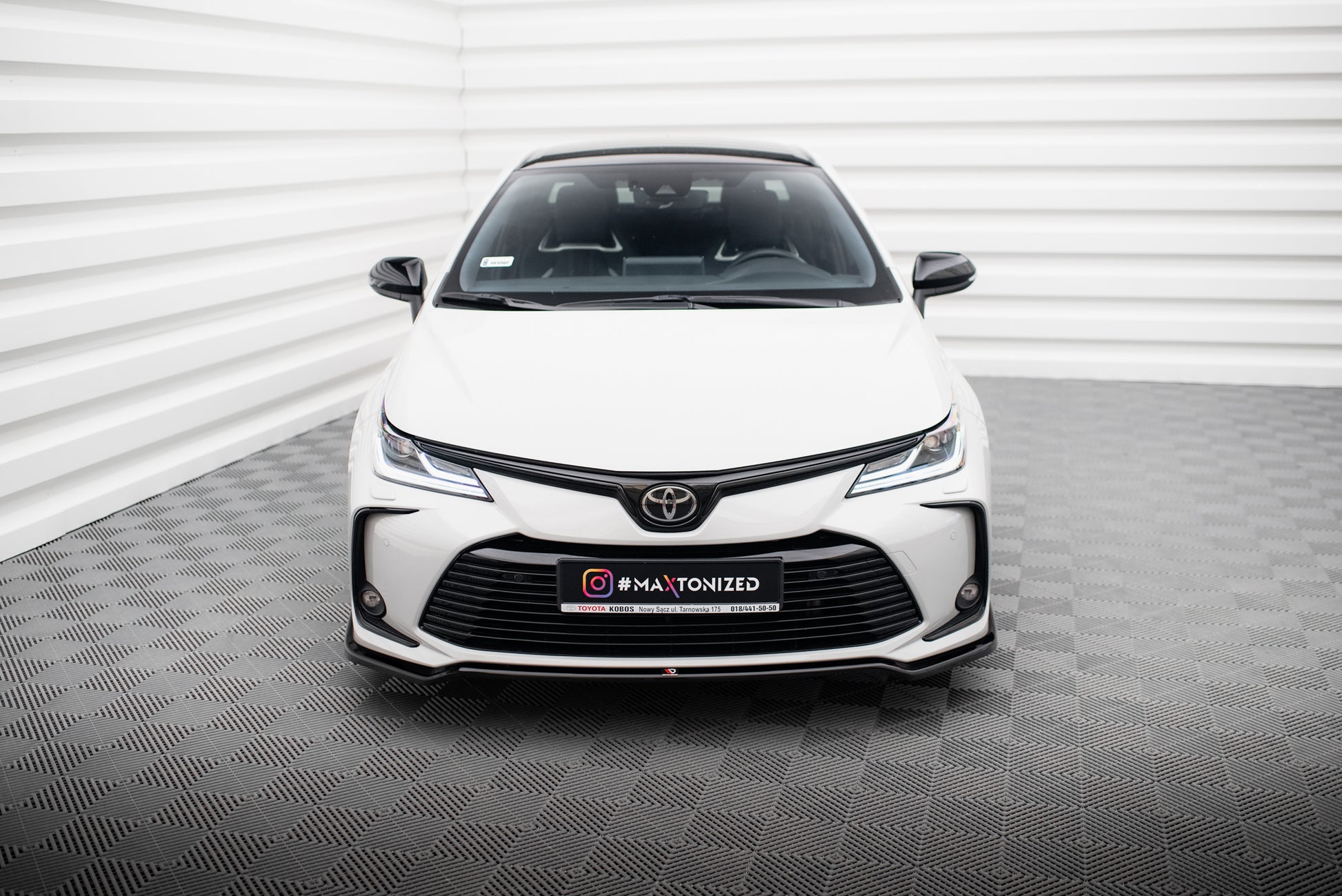 Front Splitter Toyota Corolla XII Sedan