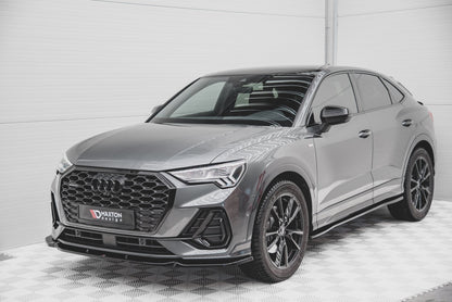 Front Splitter V.1 Audi Q3 Sportback / SUV S-Line F3