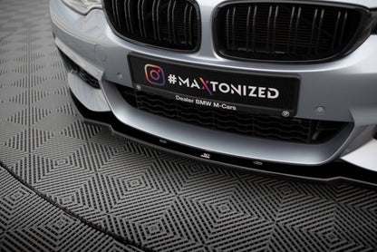Front Splitter V.1 BMW 4 Coupe / Gran Coupe / Cabrio M-Pack F32 / F36 / F33