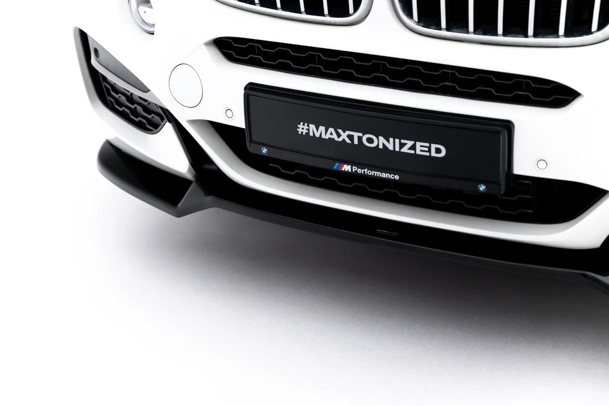 FRONT SPLITTER v.1 for BMW X6 F16 MPACK
