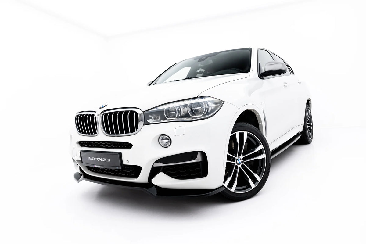 FRONT SPLITTER v.1 for BMW X6 F16 MPACK