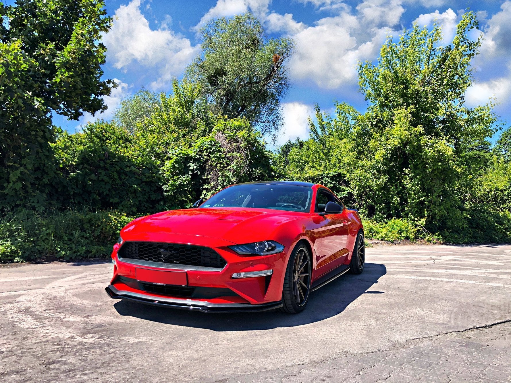 Front Splitter V.1 Ford Mustang Mk. 6 Facelift