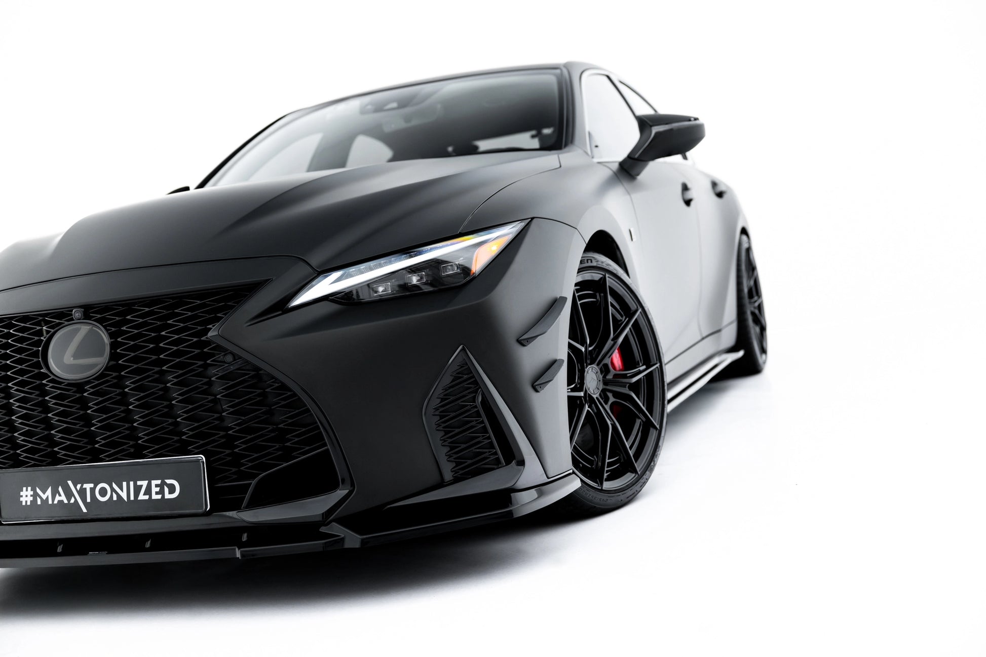 Front Splitter V.1 Lexus IS 500 Mk3 Facelift 2 (XE30)