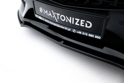 Front Splitter V.1 Mercedes- Benz C Coupe AMG-Line C205