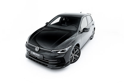 Front Splitter V.1 Volkswagen Golf Hatchback Mk8 Facelift