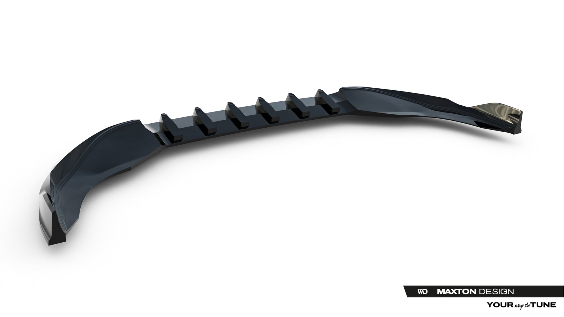 Front Splitter V.1 Volkswagen Golf Hatchback Mk8 Facelift