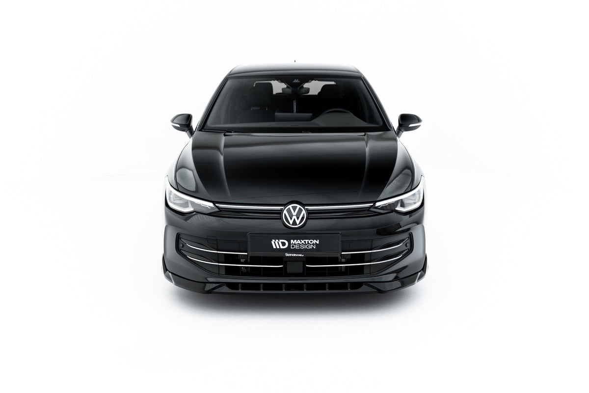 Front Splitter V.1 Volkswagen Golf Hatchback Mk8 Facelift