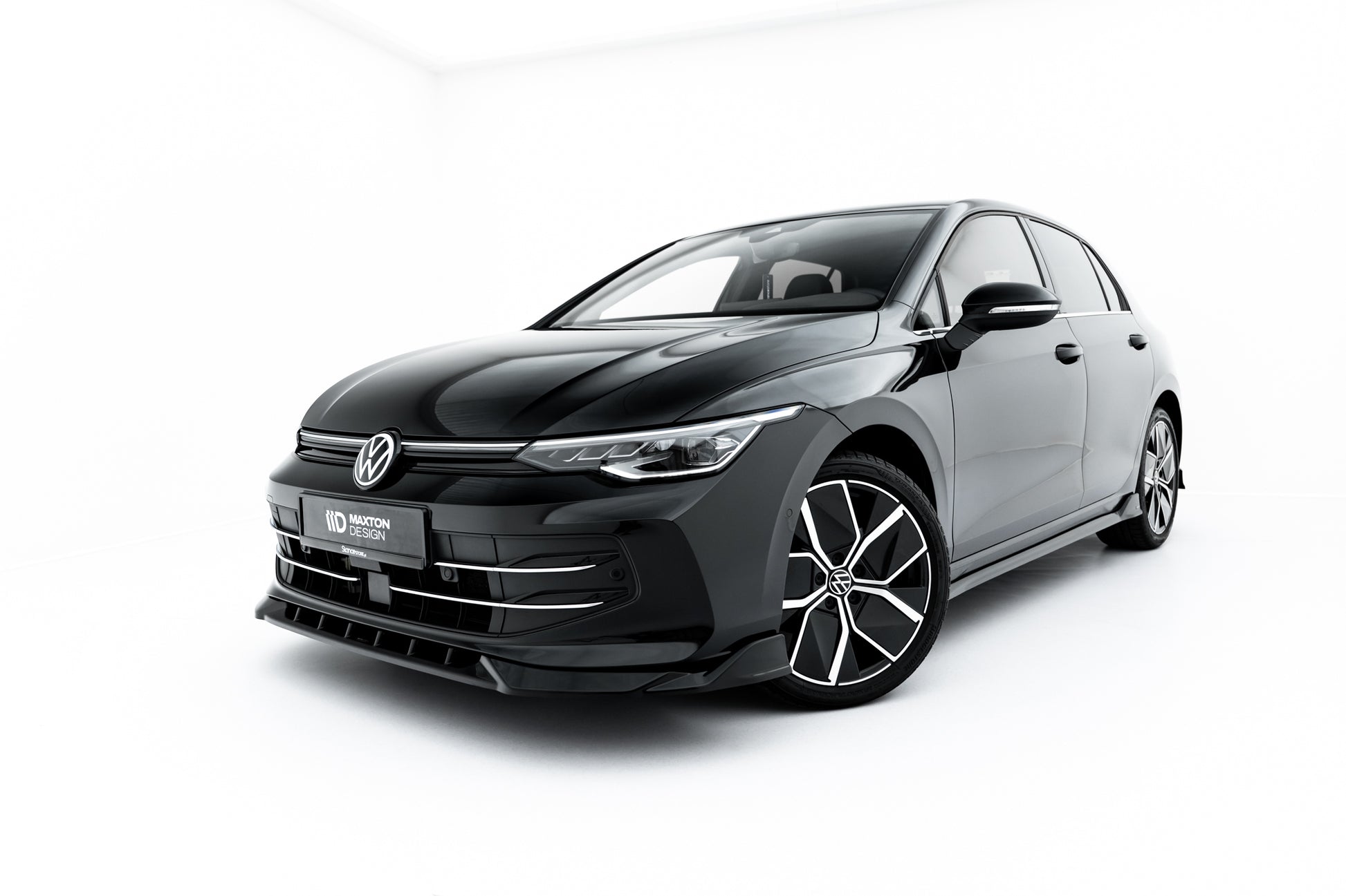 Front Splitter V.1 Volkswagen Golf Hatchback Mk8 Facelift