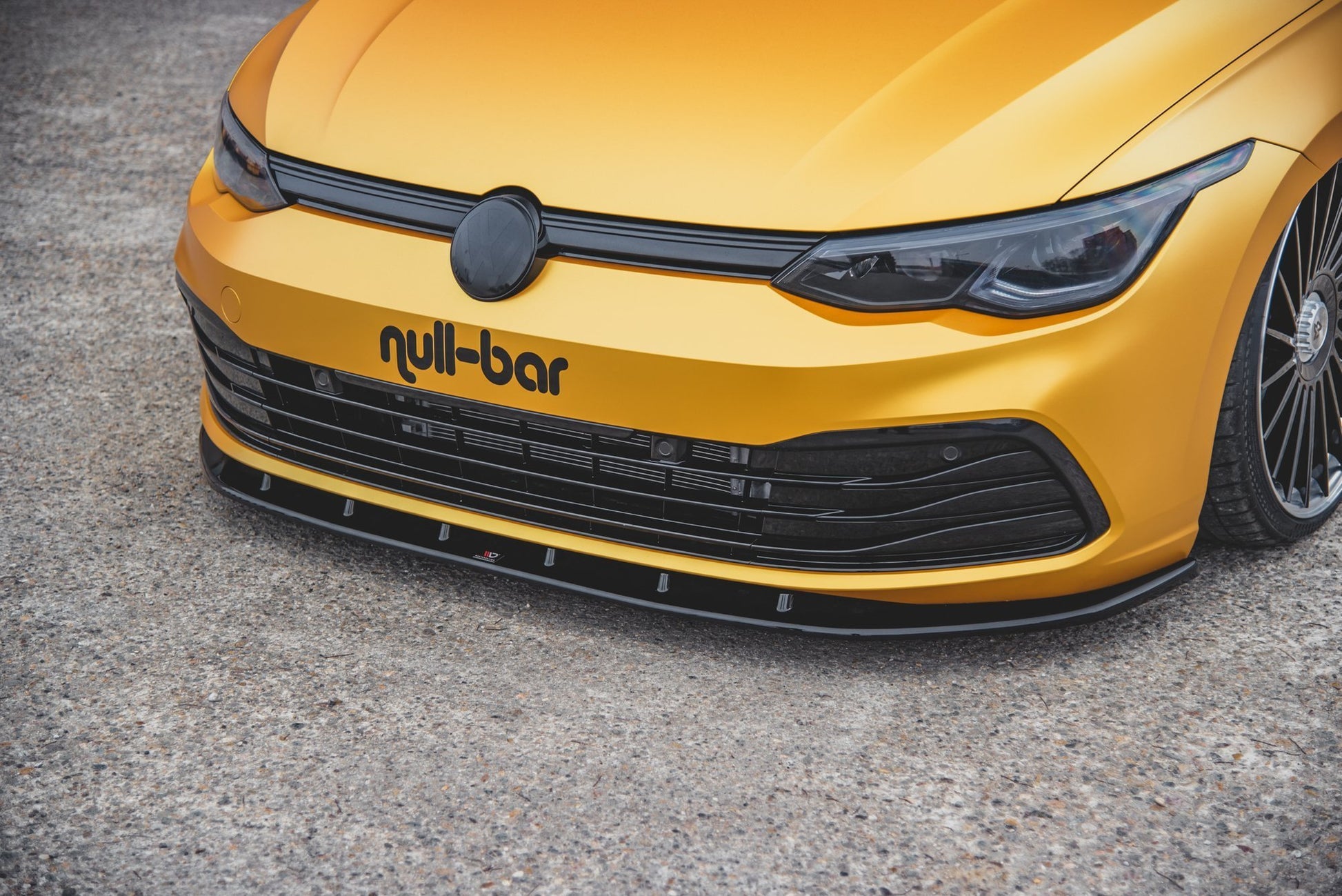Front Splitter V.1 Volkswagen Golf Hatchback / Variant Mk8