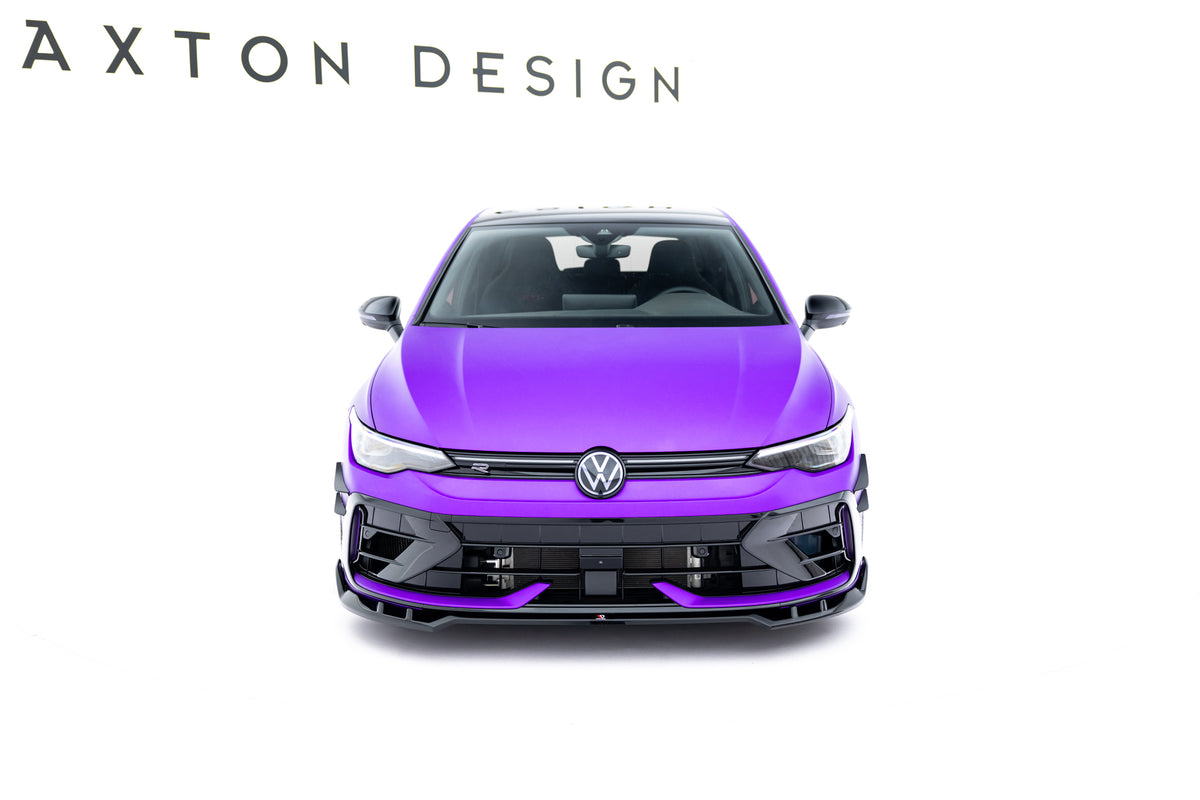 Front Splitter V.1 Volkswagen Golf R Hatchback Mk8 Facelift
