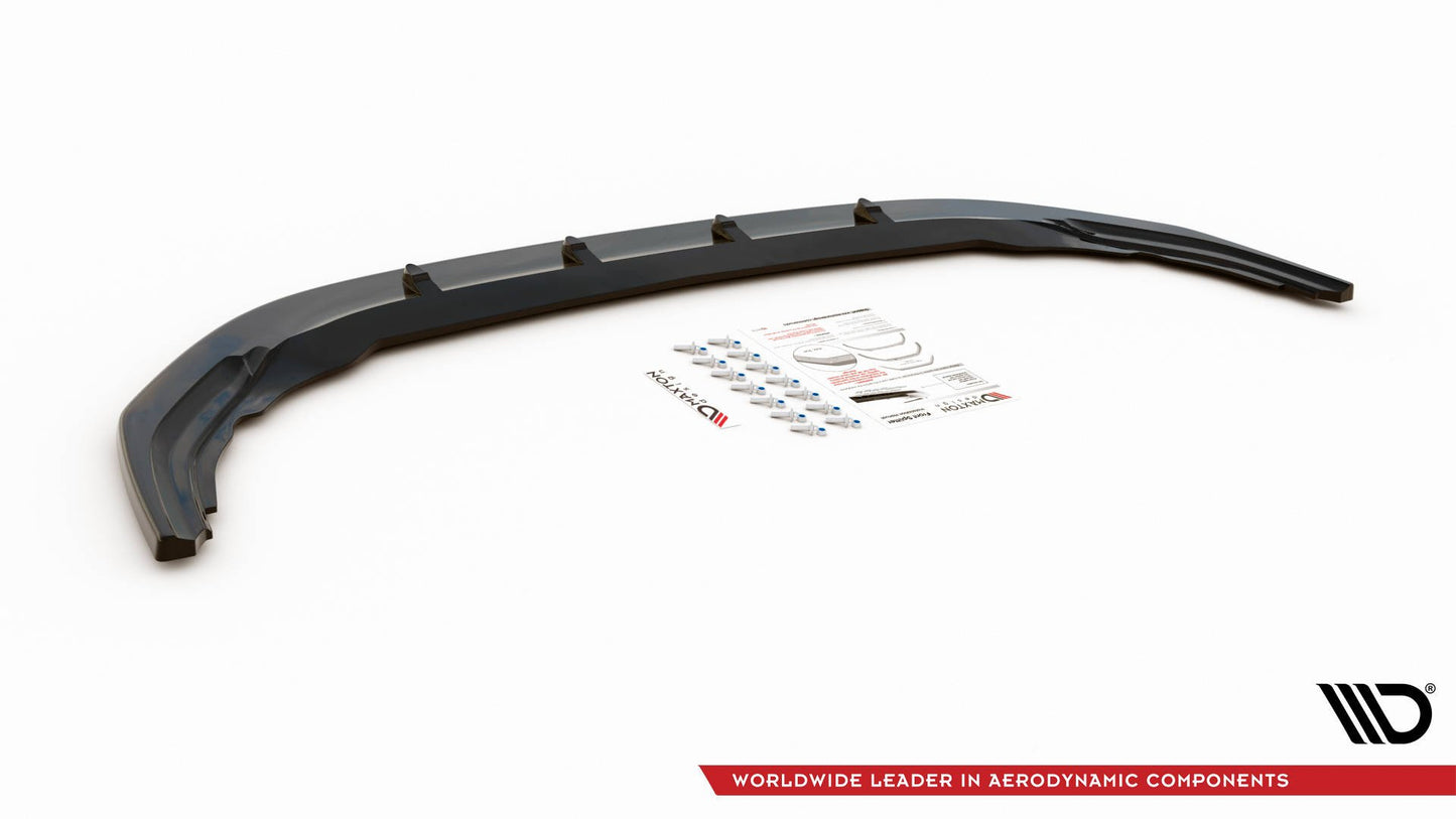 Front Splitter V.1 Volkswagen Golf R Hatchback / Variant  Mk8