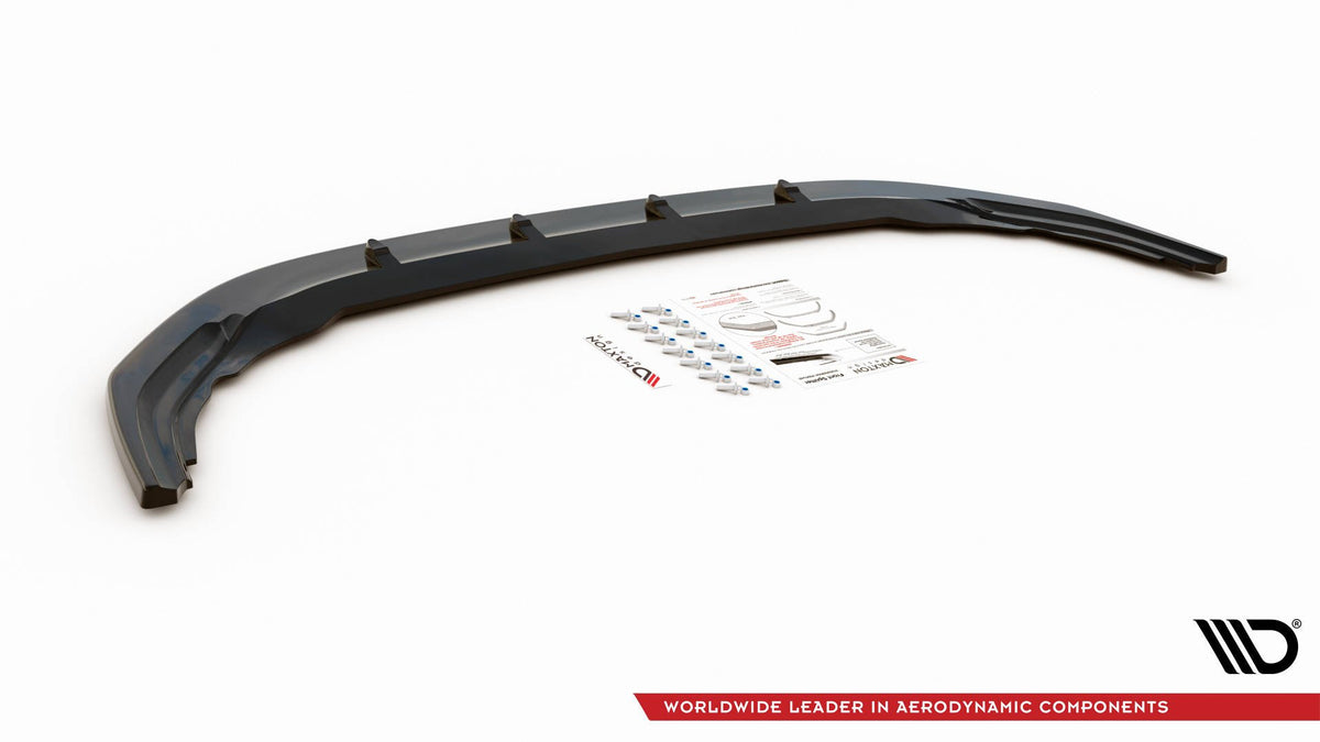 Front Splitter V.1 Volkswagen Golf R Hatchback / Variant  Mk8