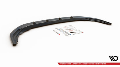 Front Splitter V.1 Volkswagen Golf R Hatchback / Variant  Mk8