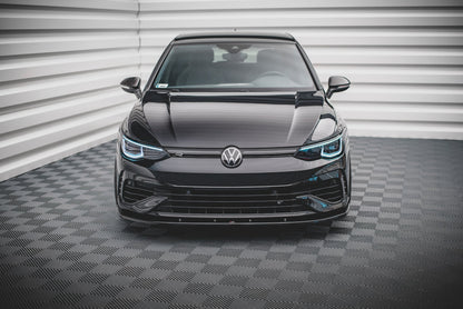 Front Splitter V.1 Volkswagen Golf R Hatchback / Variant  Mk8