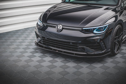 Front Splitter V.1 Volkswagen Golf R Hatchback / Variant  Mk8