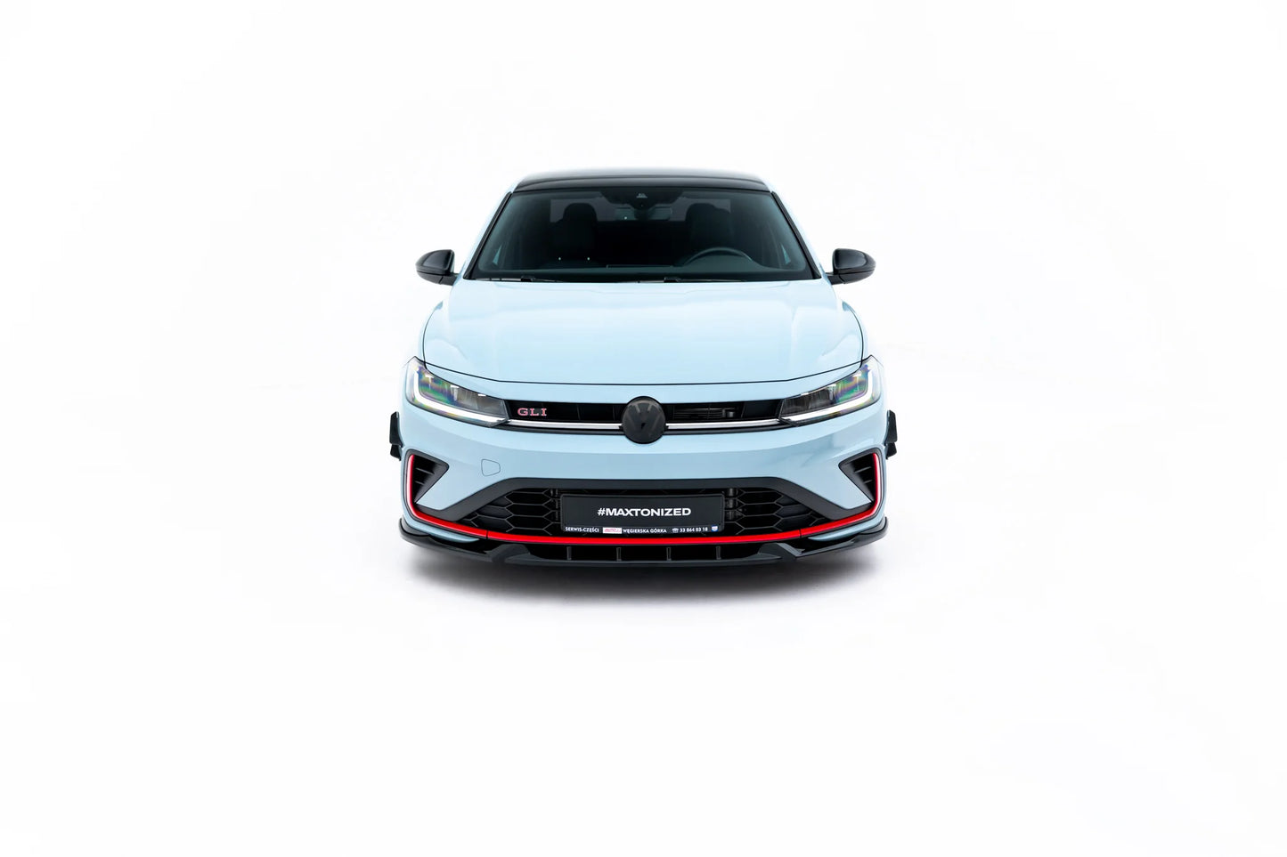 Front Splitter V.1 Volkswagen Jetta GLI Mk7 Facelift 2