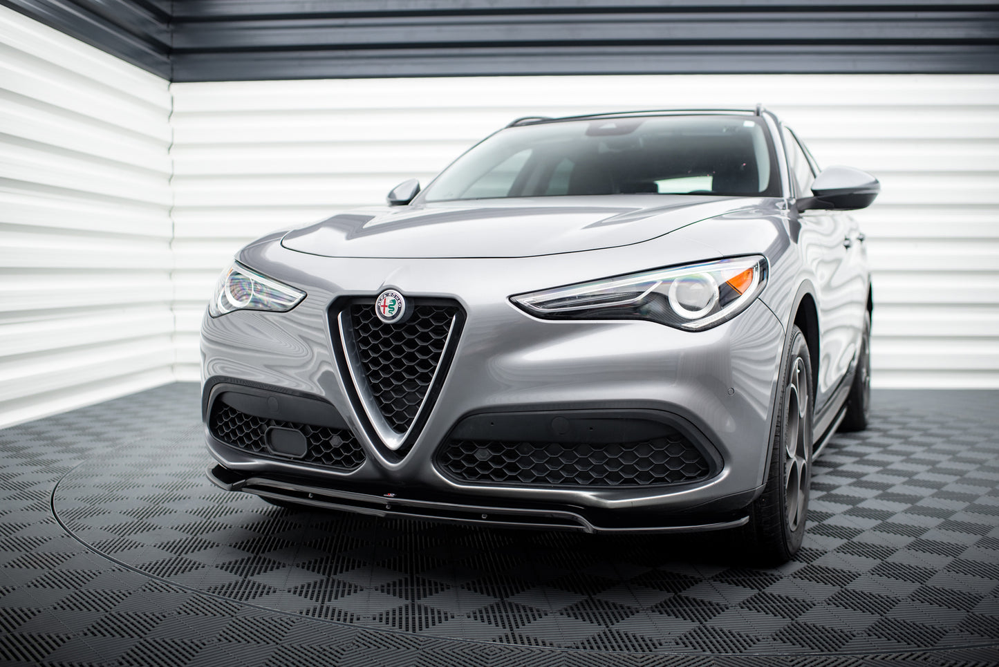 Front Splitter V.2 Alfa Romeo Stelvio Mk1