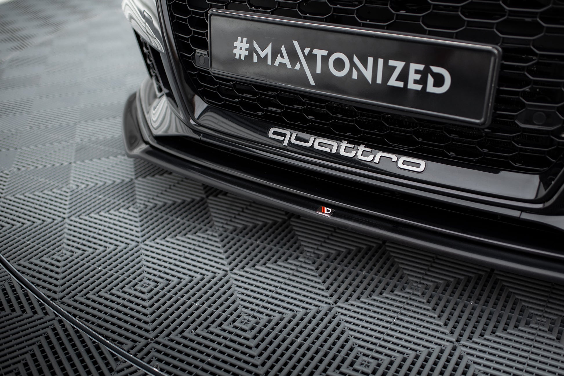 Front Splitter V.2 Audi RS3 Sedan 8V Facelift