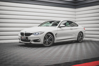 Front Splitter V.2 BMW 4 Coupe / Gran Coupe / Cabrio M-Pack F32 / F36 / F33
