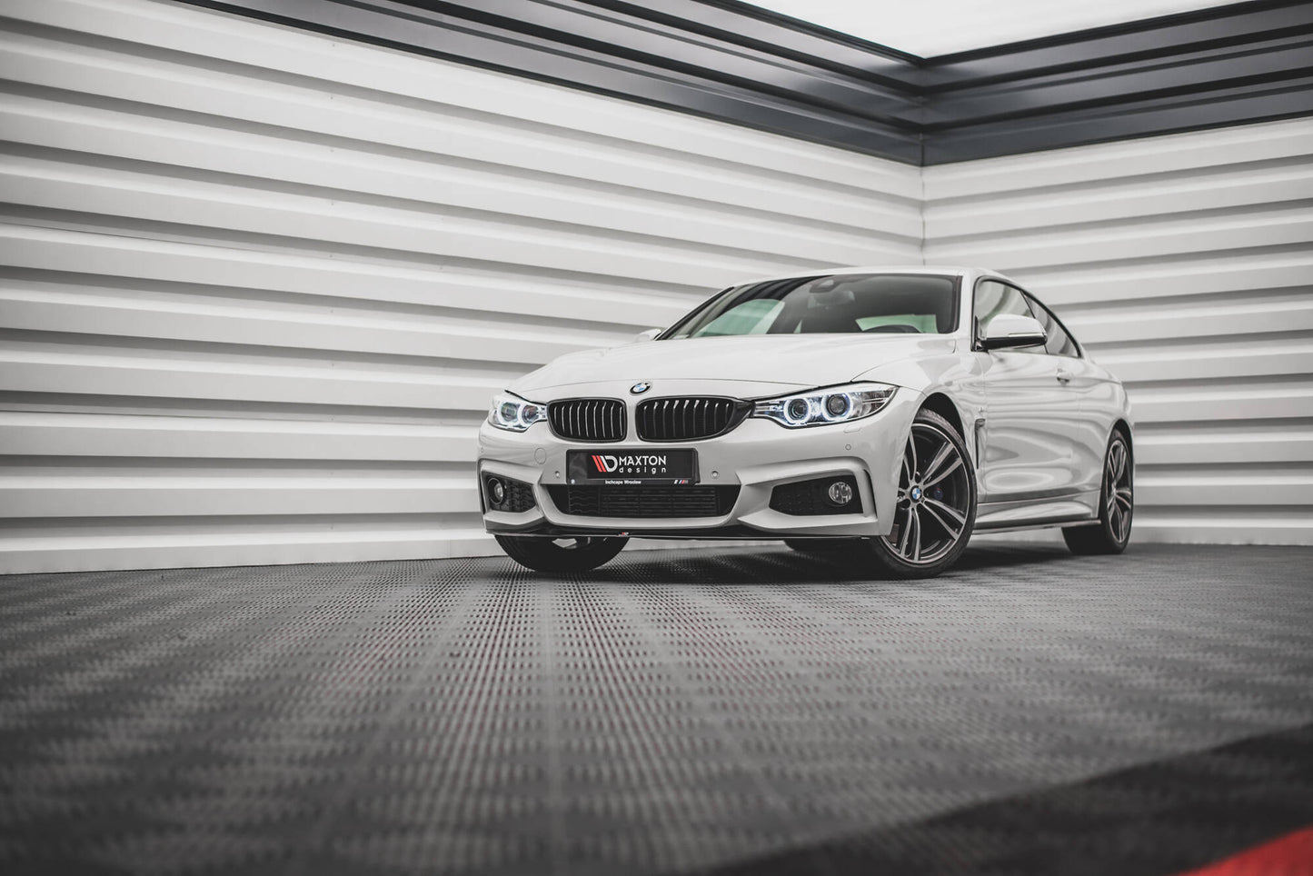 Front Splitter V.2 BMW 4 Coupe / Gran Coupe / Cabrio M-Pack F32 / F36 / F33
