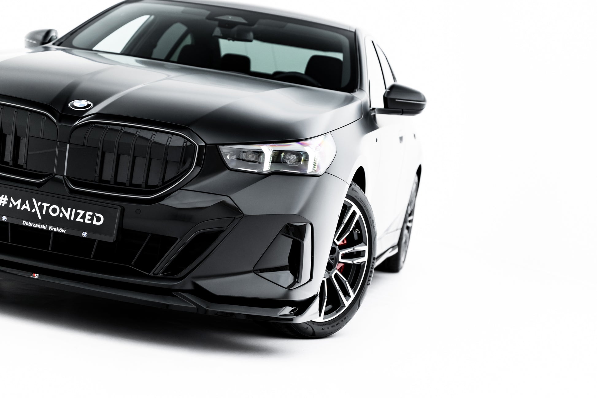 Front Splitter V.2 BMW 5 / i5 M-Pack Sedan / Touring G60 / G61