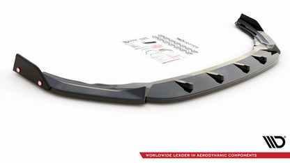 Front Splitter V.2 + Flaps Volkswagen Golf R Hatchback / Variant  Mk8
