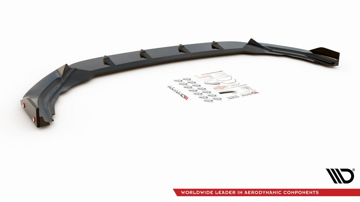 Front Splitter V.2 + Flaps Volkswagen Golf R Hatchback / Variant  Mk8