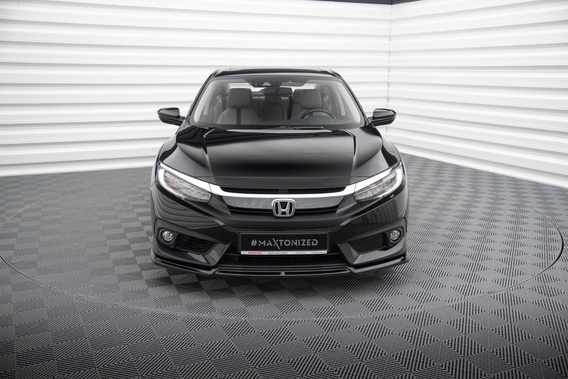 Front Splitter V.2 Honda Civic Sedan Mk10