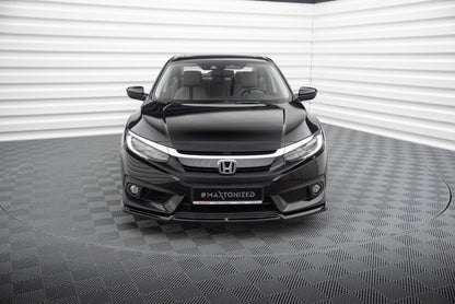 Front Splitter V.2 Honda Civic Sedan Mk10