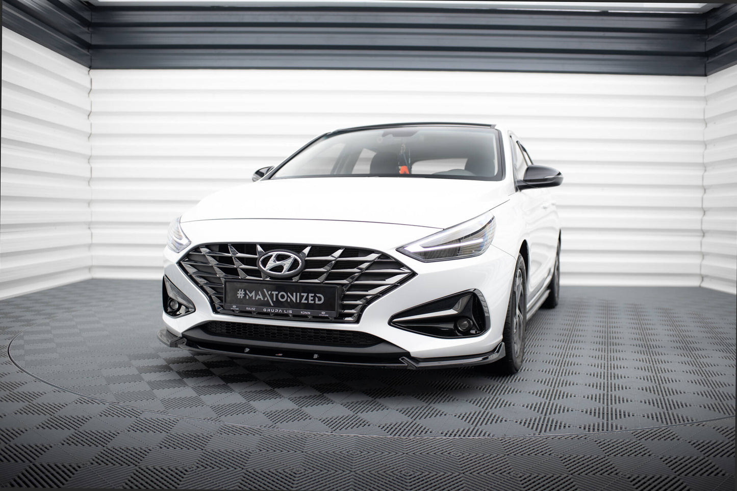 Front Splitter V.2 Hyundai I30 Mk3 Facelift