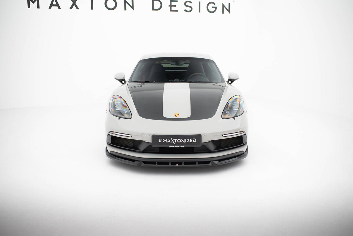 Front Splitter  V.2 Porsche 718 Cayman GTS 982c