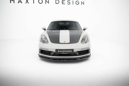 Front Splitter  V.2 Porsche 718 Cayman GTS 982c