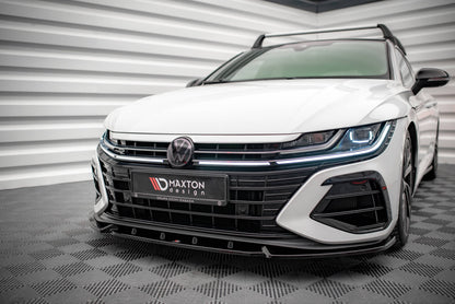 Front Splitter V.2 Volkswagen Arteon R Sedan / Shooting Brake Mk1 Facelift