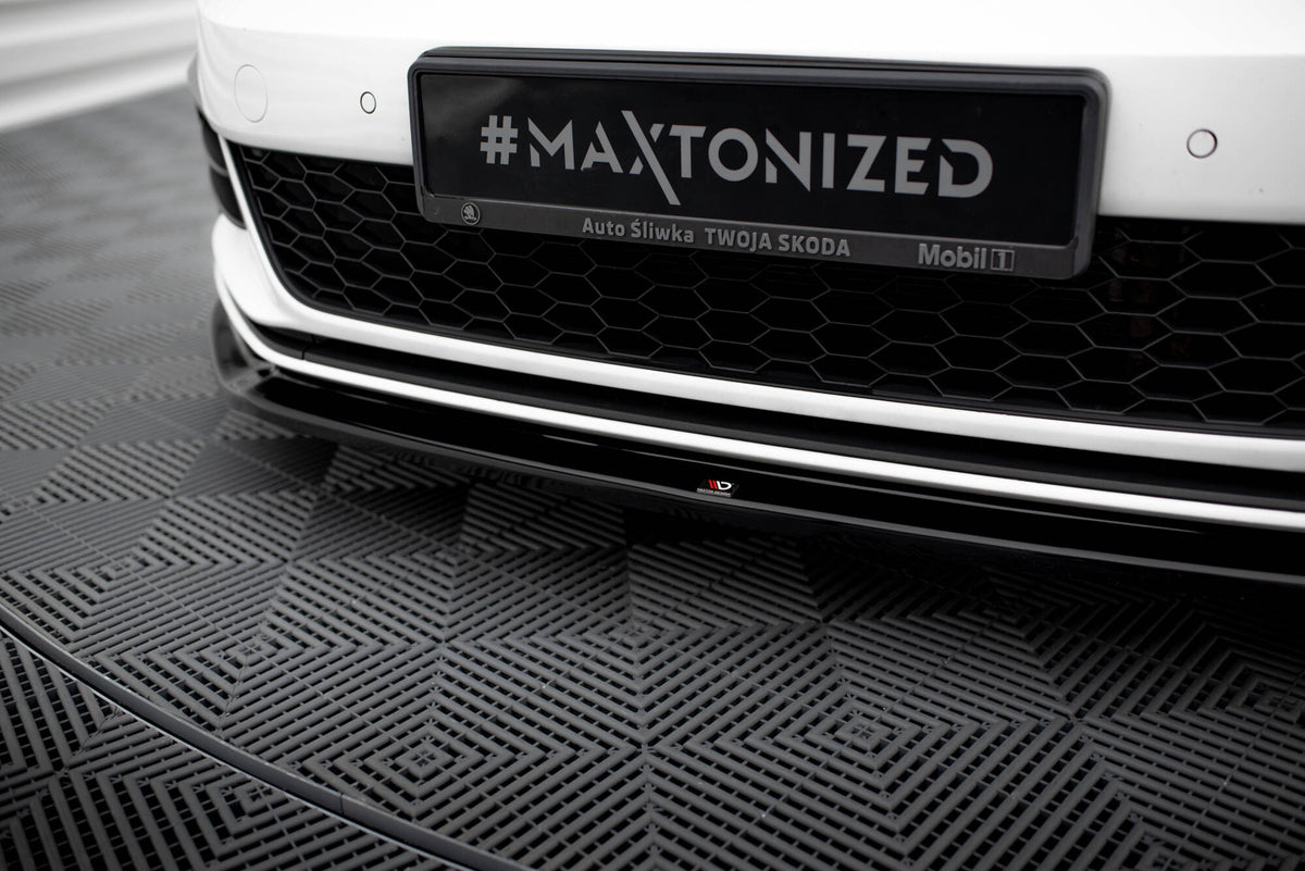 Front Splitter V.2 Volkswagen Golf GTI / GTD Mk7 Facelift