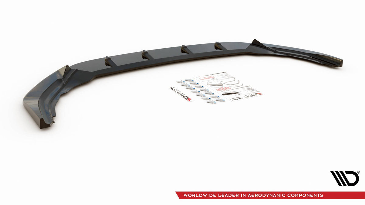 Front Splitter V.2 Volkswagen Golf R Hatchback / Variant  Mk8