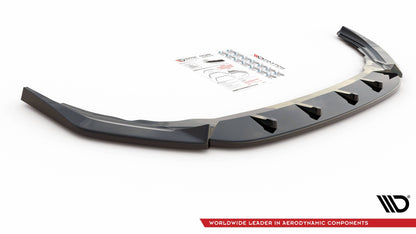 Front Splitter V.2 Volkswagen Golf R Hatchback / Variant  Mk8