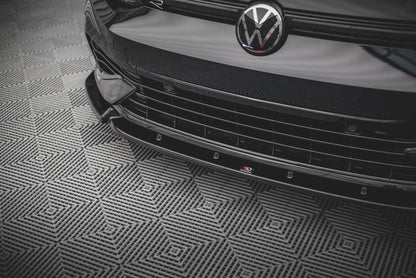 Front Splitter V.2 Volkswagen Golf R Hatchback / Variant  Mk8