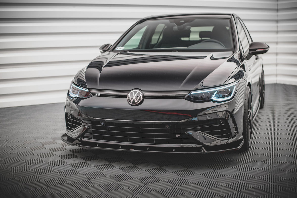 Front Splitter V.2 Volkswagen Golf R Hatchback / Variant  Mk8