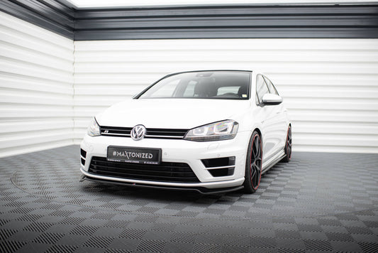 Front Splitter V.2 Volkswagen Golf R / R-Line Mk7