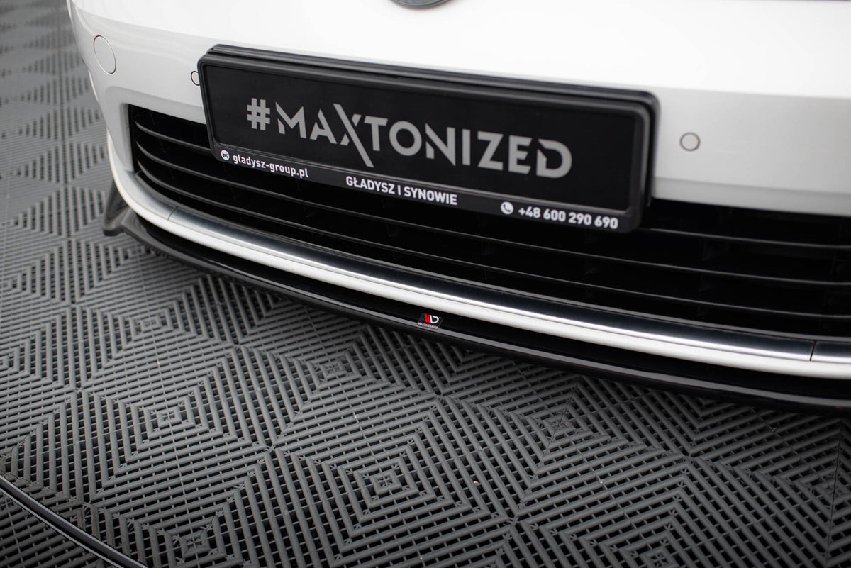 Front Splitter V.2 Volkswagen Golf R / R-Line Mk7