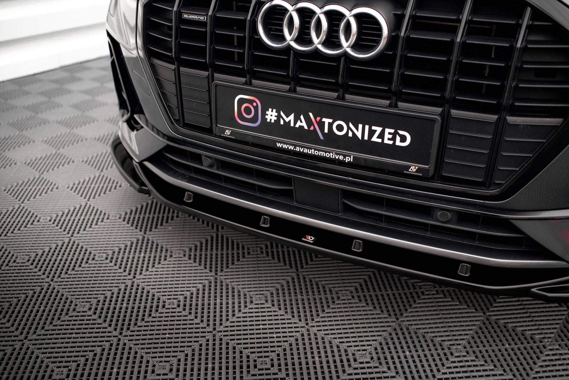 Front Splitter V.3 Audi Q3 Sportback / SUV S-Line F3