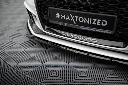 Front Splitter V.3 Audi RS3 Sedan 8V Facelift